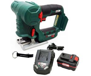 Sierra de calar y sierra sable Parkside® de 20 V, modelo PSSSA 20, incluye batería (4 Ah) y cargador