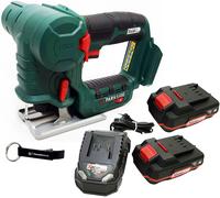 Sierra de calar y sierra saburadora PARKSIDE® de 20 V, modelo PSSSA 20, incluye 2 baterías (2 Ah) y un cargador