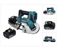 Sierra de cinta a batería Makita DPB 183 F1 de 18 V y 66 mm sin escobillas + 1 batería de 3,0 Ah - sin cargador