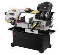 Sierra de cinta horizontal – Base no rotatoria – Potencia de 1,1 kW – Capacidad de corte de 7 x 12 pulgadas