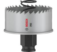 Bosch 1x Sierra de corona PRO Sheet Metal Power Change Plus (para Láminas de acero inoxidable, Láminas de acero, Ø 57 mm, Professional Accesorios Taladro)