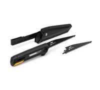 Sierra de Corte ToughBuilt con Funda Protectora y Hoja Extra de Acero de Alto Carbono ideal para yeso y cartón - Modelo TB-H4S2-23