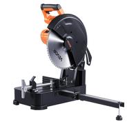 Sierra de corte VEVOR, con disco de acero inoxidable de 355 mm para corte en frío, motor sin escobillas de 3500 W de alta potencia, velocidad ajustable de 750-1200 RPM, sierra de corte para metales, i
