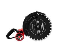Sierra de hormigón cortadora 4000 W 3000 rpm con hoja de sierra de disco de | Cortador de hormigón eléctrico para hormigón, máquina de corte de piedra eléctrica húmeda para hormigón, mampostería