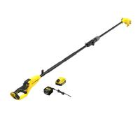Stanley - Motosierra AKU 18V 20 cm, 1x batería 4,0 Ah Li-Ion, cargador SFMCPS720M1-QW