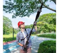 Sierra de podar recargable: 552W de potencia, herramienta de jardín inalámbrica con batería de 1500 mAh para podar