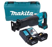 Sierra de sable sin cable Makita DJR 187 ZK Sierra de sable 18 V sin escobillas Solo + maletín - sin batería, sin cargador