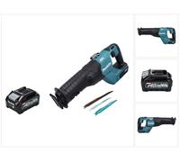 Sierra de sable sin cable Makita JR 001 GM1 40 V máx. sierra de sable sin escobillas XGT + 1x batería 4,0 Ah - sin cargador, sin maletín