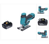 Sierra de vaivén sin cable Makita DJV 185 G1 18 V sin escobillas + 1x batería recargable 6,0 Ah - sin cargador