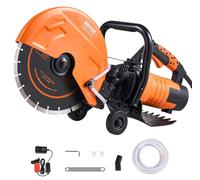 Sierra eléctrica para hormigón - Cortadora de hormigón - Sierra circular - Sierra para cemento - Sierra húmeda - Hoja de sierra de 305 mm - Motor de 2800 W