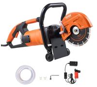 Sierra eléctrica para hormigón de 180 mm - Sierra para hormigón - Sierra para piedra - Cortadora de hormigón - Sierra circular - Motor de 2000 W
