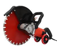 Sierra eléctrica para hormigón - Motor de 4000 W - Disco de corte de diamante de 41 cm - Bomba de agua