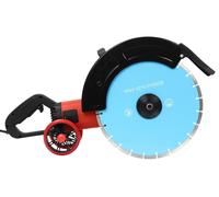Sierra eléctrica para hormigón - Sierra para hormigón - Sierra de diamante - Sierra para piedra - Sierra para ladrillo - Motor de 4000W - Profundidad de corte de 13,5 cm