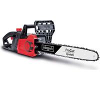 Sierra eléctrica Scheppach CSE2700 | Motor de 2700 W | Espada y cadena de 45,5 cm (18") | Peso ligero | Sistema de tensión rápida | Ligera y compacta