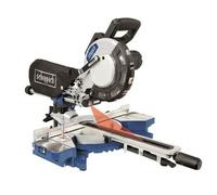 Sierra Ingletadora Radial Scheppach Hm81lxu De 216 Mm - 2000 W - Azul