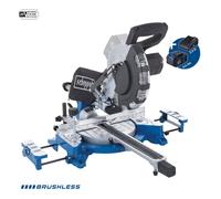 Sierra ingletadora telescópica 20V 210mm Brushless Scheppach bc-hm216-x
