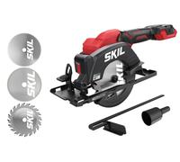 Sierra multiusos SKIL 3540, alimentada por batería (20 V), de un solo mango, con luz LED y arranque suave
