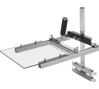 Sierra para aserradero portátil, compatible con barras de corte para tablas de 41-51 cm, guía para corte transversal de madera para motosierras con protector, grosor de corte de 0,2 a 11,81 cm, kit de