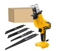 Sierra Recíproca Inalámbrica de Velocidad Variable, Sierra Eléctrica de Alta Potencia para Cortar Madera y PVC, Herramientas Eléctricas para Batería Dewalt de 20V No Battery