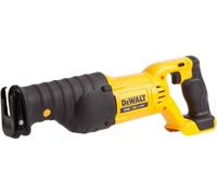 Sierra sable a batería DeWALT DCS380N-XJ 18 V Ergonómica para facilitar el trabajo, sistema de cambio de hoja sin herramientas.