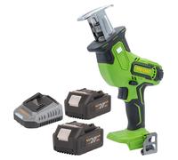 Sierra sable a batería Procraft PSS30bb 20 V sin escobillas + 2 baterías de 4,0 Ah + cargador