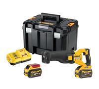 DeWALT Sierra sable DCS389X2 54V 2x baterías 9,0 Ah FLEXVOLT con cargador