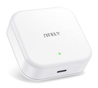 Sifely Smart Lock Wi-Fi Gateway - Hub de acceso remoto para cerradura de puerta inteligente Smart, funciona con aplicación y Alexa (modelo G2, solo soporta Wi-Fi de 2.4G)