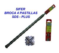 Sifer broca 4 pastillas sds-plus 15x260