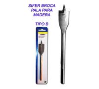 Sifer broca de pala para madera 8 tipo b