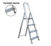 SIFER Escalera Expert Pro de Aluminio con 5 Peldaños de 12 cm