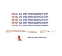 Sifer Mango Madera Barniz Hacha 700 mm