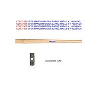 Sifer mango madera barniz maza 6-8 k 900x51x29 + cuña