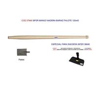 Sifer mango madera barniz palote 120x40 para raedera sifer 38640
