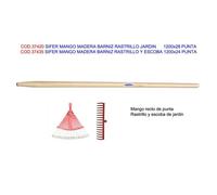 Sifer mango madera barniz rastrillo y escoba 1200x24 punta