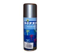 Sifer pintura spray esmalte acrili.brillante 200ml plata estela