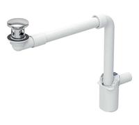 Sifón de lavabo Geberit para uno o dos grifos de columna, 152.073.21.1