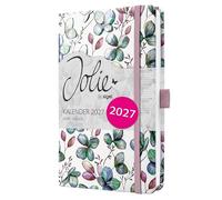 SIGEL 7J349 Agenda semanal, A5, beige, blanco | Calendario, planificador, agenda semanal, organizador | Certificado FSC - Jolie