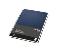Sigel CO827 Bloc de espiral Conceptum - A5 - rayado - azul oscuro - tapa dura - 160 p - certificación PEFC