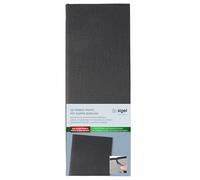 Sigel Menú de bebidas GM101 – 1 unidad, 2 fundas transparentes dobles (8 págs), 1/2 A4, antracita