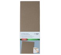 SIGEL GM102 Menú de bebidas - 1 unidad - incl 2 fundas transparentes dobles para 8 páginas - encuadernación elástica - 1/2 A4 - beige