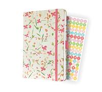SIGEL J4307 Jolie Agenda semanal 2024, Bloom Pink, 13,5 x 20,3 cm, tapa dura, 174 páginas, blanco, pink