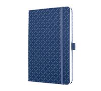 SIGEL JN101 Libreta Jolie, tamaño similar al formato DIN A5, rayada, tapa dura, color azul oscuro