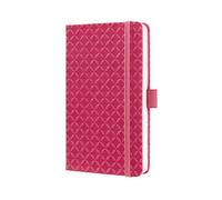 SIGEL JN104 Libreta Jolie, tamaño similar al formato DIN A6, rayada, tapa dura, color rosa
