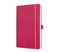 SIGEL JN105 Libreta Jolie, tamaño similar al formato DIN A5, rayada, tapa dura, color rosa