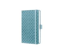 SIGEL JN118 Libreta Jolie, formato similar A6, a líneas, azul