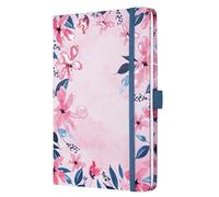 SIGEL JN337 Jolie libreta de notas - Loose Florals Pink - a líneas - 13,5 x 20,3 cm - hardcover - 174 páginas - pink