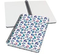 SIGEL JN616 Cuaderno de notas, A5, punteado, cubierta rígida, 120 páginas FSC | para lettering y bullet journal | rosa/violeta/azul - Jolie