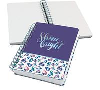 SIGEL JN617 Cuaderno de notas, A5, punteado, cubierta rígida, 240 páginas FSC | para lettering y bullet journal | rosa/violeta/azul - Jolie