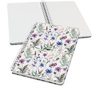SIGEL JN618 Cuaderno de notas, A5, punteado, cubierta rígida, 120 páginas FSC | para lettering y bullet journal | violeta/azul/verde - Jolie