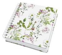 sigel JQ101 sigel. Cuaderno de espiral Jolie Inspire, formato cuadrado, diseño "Jardín de Cuentos de Hadas"